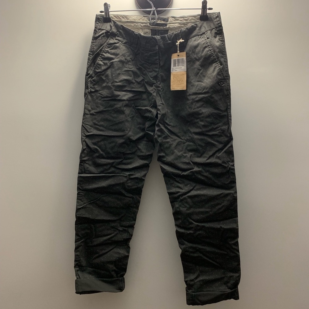 Scotch and Soda NWT polka dot cotton pants Gray